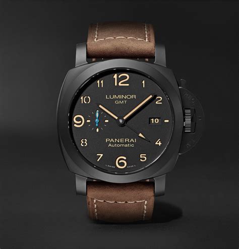 panerai luminor 1950 gmt ceramica replica|luminor panerai 1950 price.